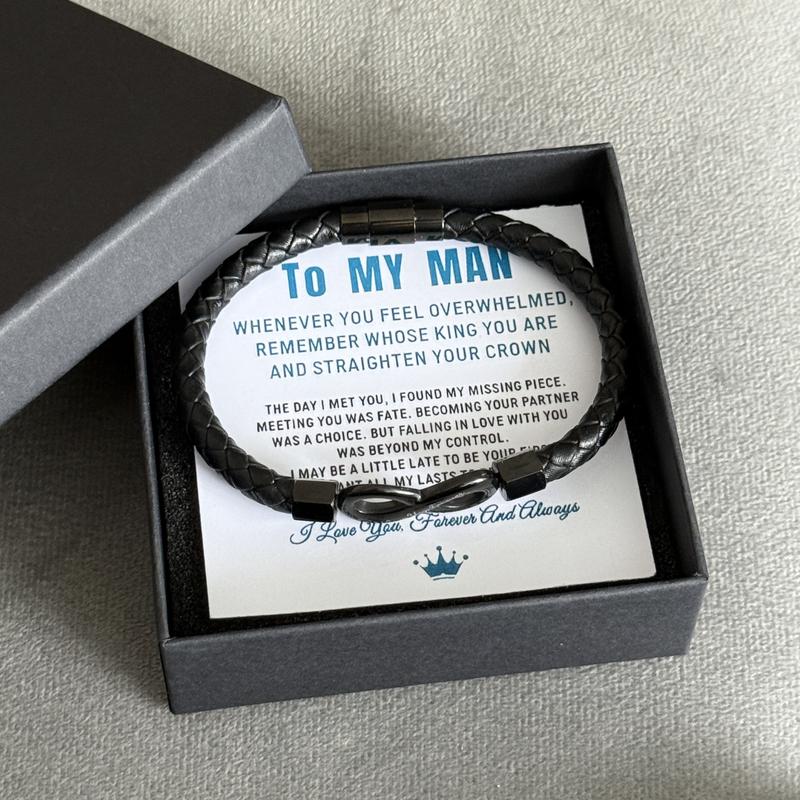 To My Man – Infinity Bracelet