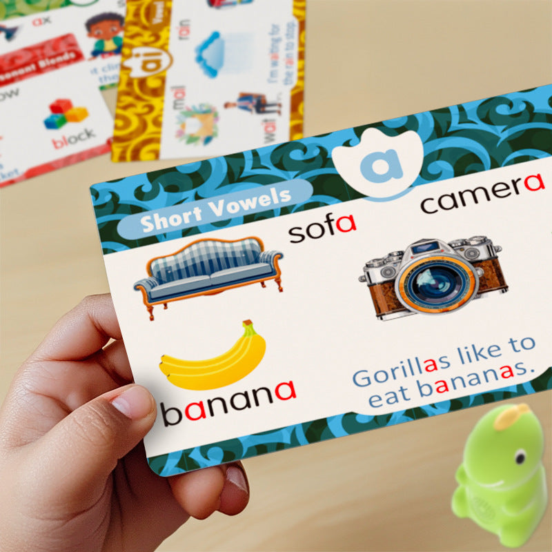 Dinosaur Talking Flash Cards - Interactive Reader & Phonics Learning Set