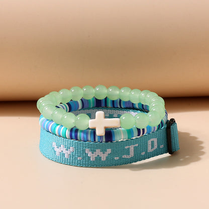 W.W.J.D Bracelet Stack