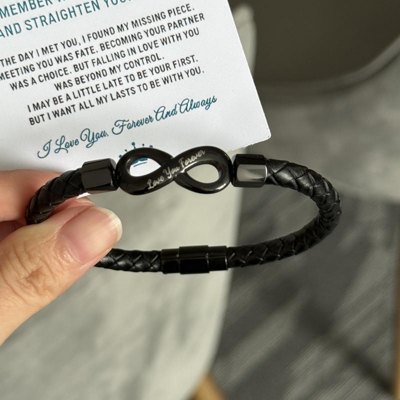 To My Man – Infinity Bracelet