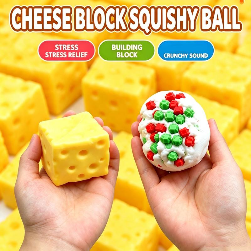 6-Piece Crunchy ASMR Squishies