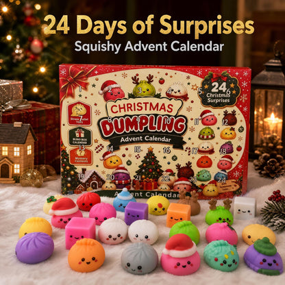Christmas Dumpling Squishy Advent Calendar 2026