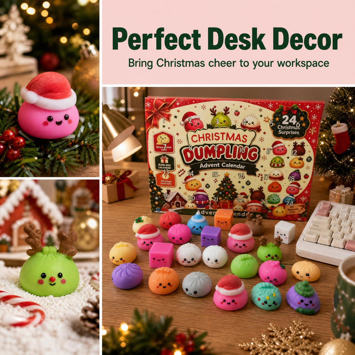 Christmas Dumpling Squishy Advent Calendar 2026